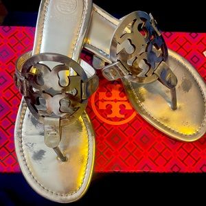 3- pairs Tory Burch Miller Sandals